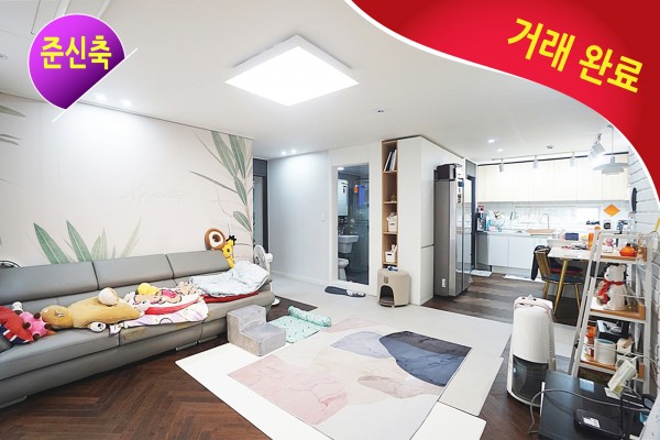[거래완료] 새집처럼 관리 잘된 세련된 준신축 3룸, 넓은 38평형, 안방-드레룸, 시스템에어컨 2대, 버스정류장-도보3분-성남방면버스 수시운행, 이배재터널 개통-성남 자차 5분대 진입